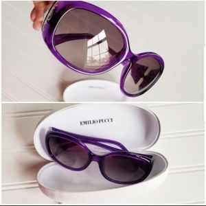 Emilio Pucci Women's Sunglasses 674 Purple